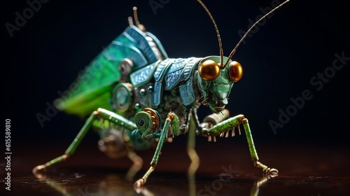 Robotic katydid