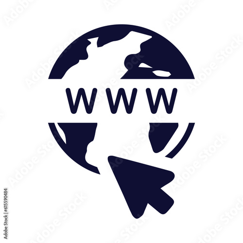 WWW, World wide web, Web Search, click, mouse, Web icon