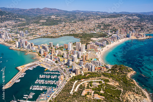 Calpe visto desde el Peñón de Ifach