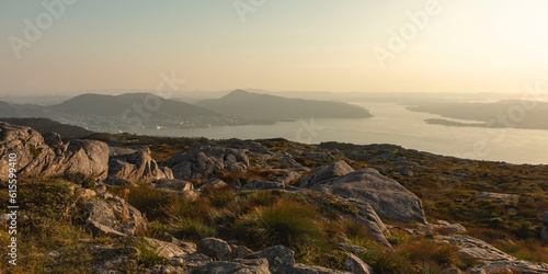 Fjord Bergen en Norvège