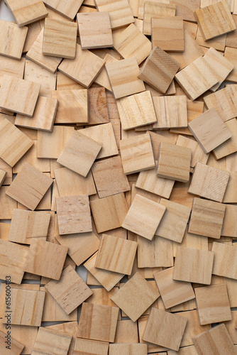wooden blocks Wood texture - Ecological background scattered wooden blocks a lot of flat blocks