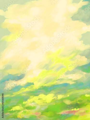  Impressionistic Soft Pastel Colored Waterscape Seascape - Digital Painting, Illustration, Art, Artwork, design, ad, flier, poster, Background, Backdrop, Wallpaper, social media ad post, publication
