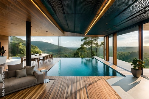 Futuristic Elegance: AI-Generated Interior Designs for the Modern Home © Ghulam