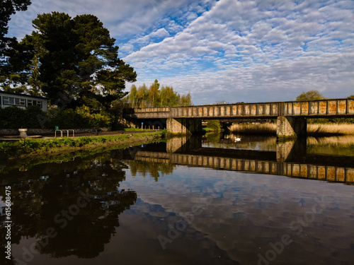 bridge over the river