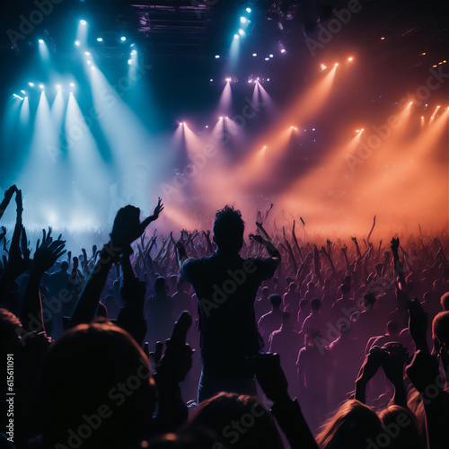 Wallpaper Mural コンサート会場　Generative AI Torontodigital.ca