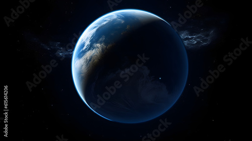 宇宙から見た地球の壮大な景観 No.002 | A Majestic View of Earth from Space Generative AI