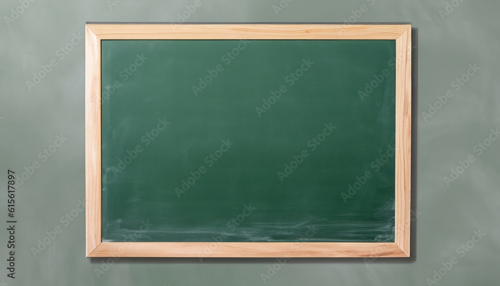 Green Chalkboard background, Chalk blackboard, empty school blackboard, Back to School concept, Generative AI Green Chalkboard background, Chalk blackboard, empty school blackboard, Back to School concept, Generative AI