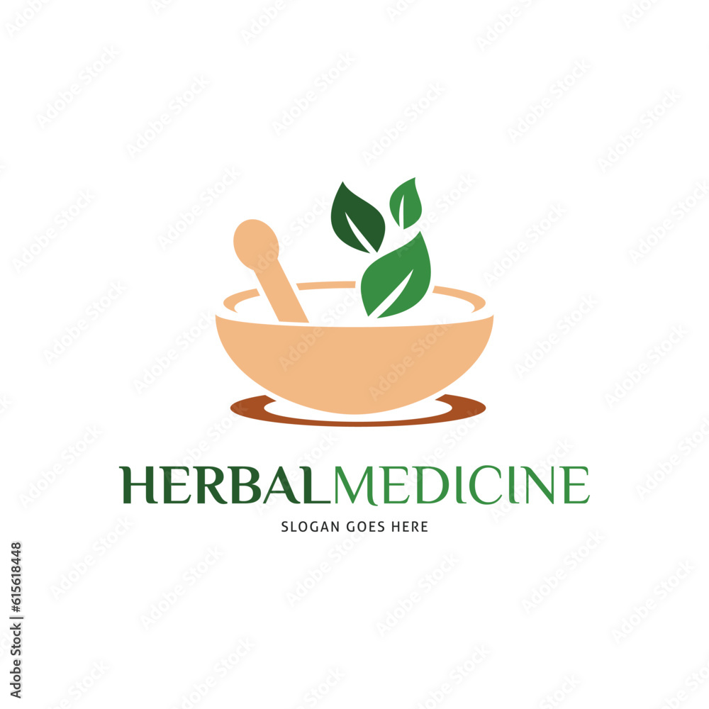 Herbal Medicine Icon Vector Logo Template Illustration Design Herbal Medicine Icon Vector Logo Template Illustration Design