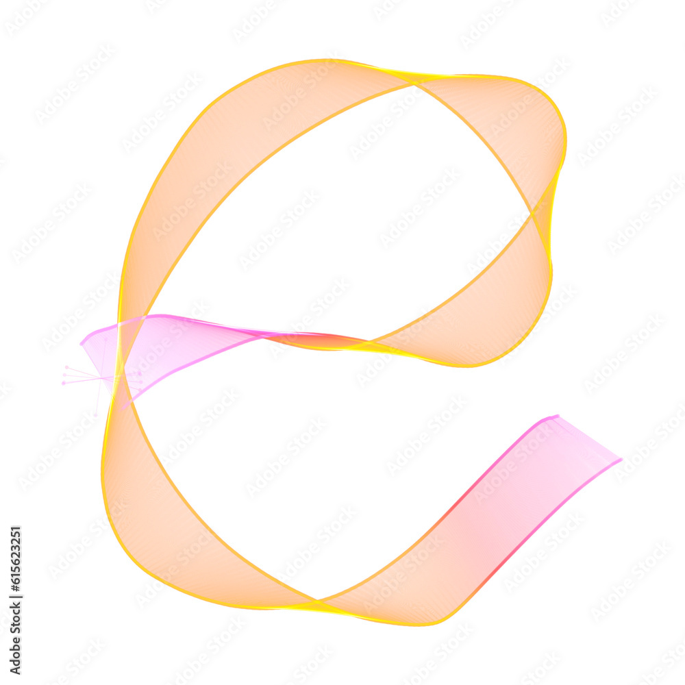 english alphabet ribbon. english alphabet ribbon.