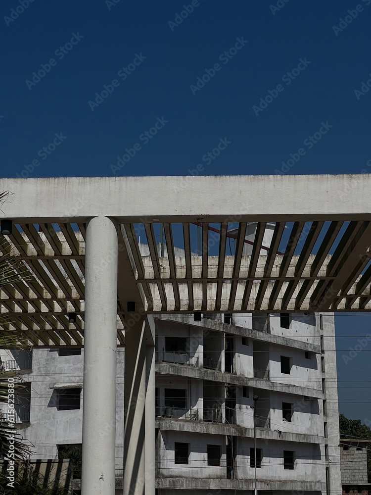 Naklejka premium building facade