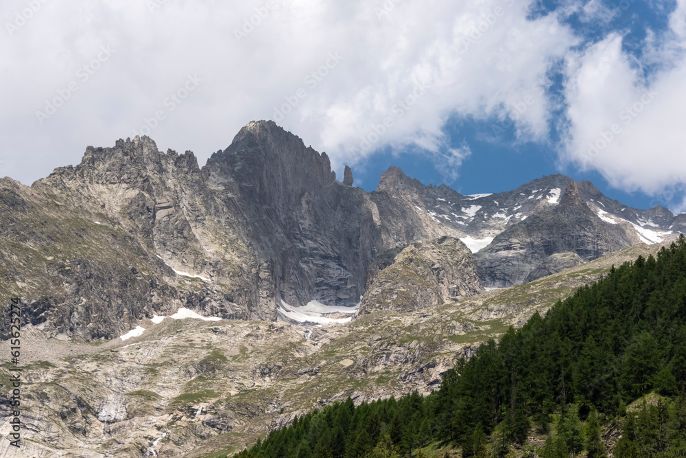 Valle del Monte Bianco , italia 
