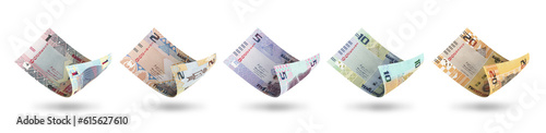 Φωτογραφία Set of Sierra Leonean Leone notes in different denominations