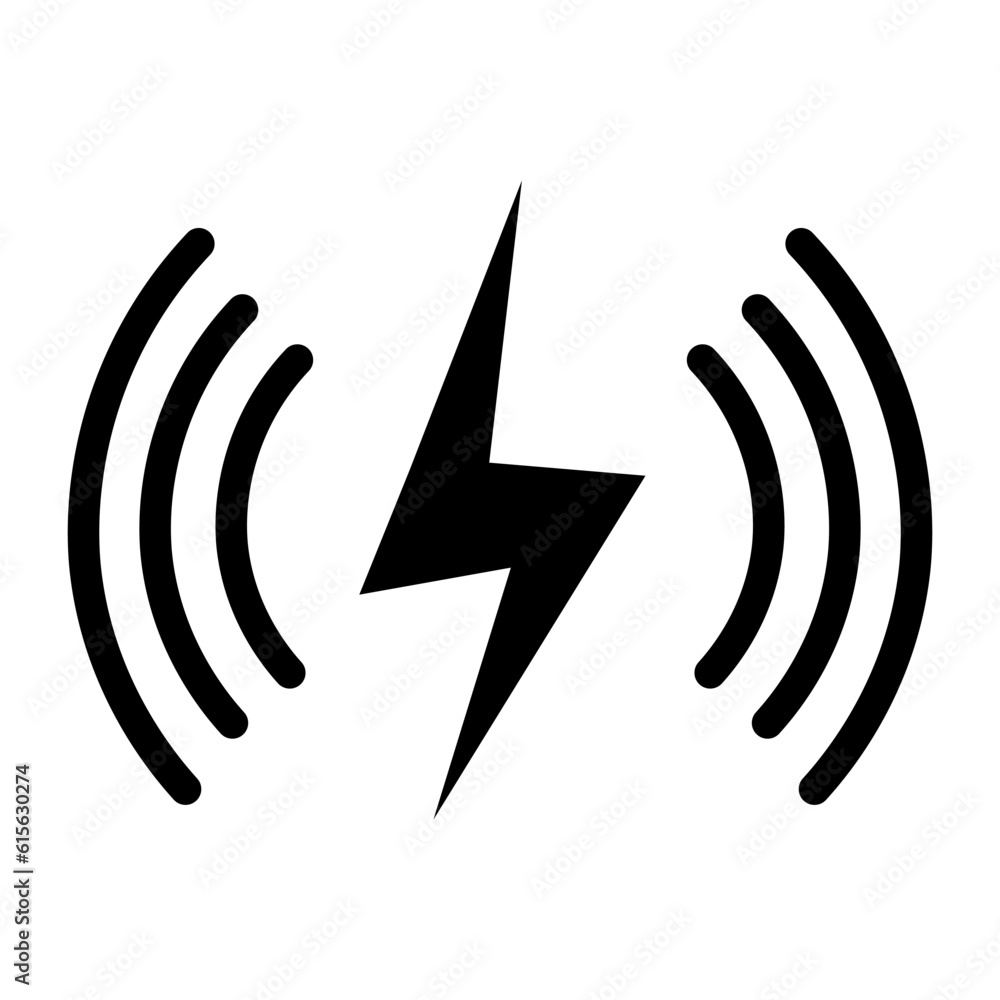 Wireless charging pictogram. Vector illustration. stock image. Wireless charging pictogram. Vector illustration. stock image.