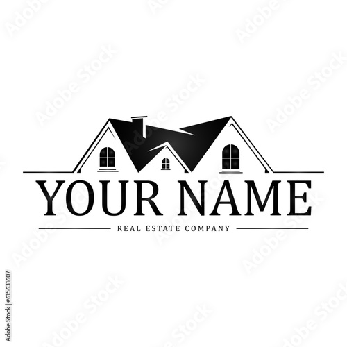 Real Estate logo,Real Estate, Building and Construction Logo Vector Design Eps 10
