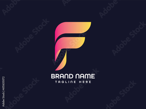 f letter logo
