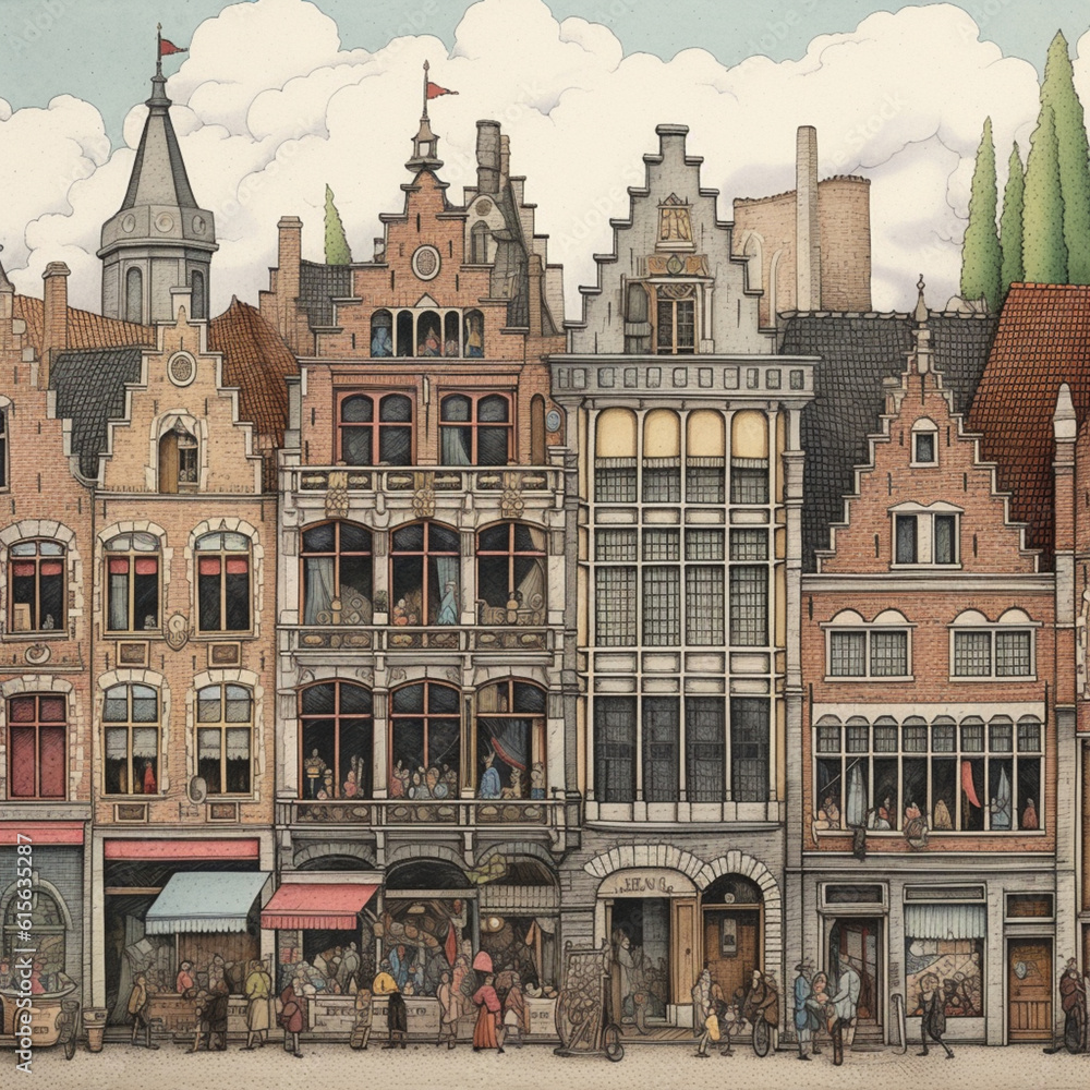 historic buildings in belgium