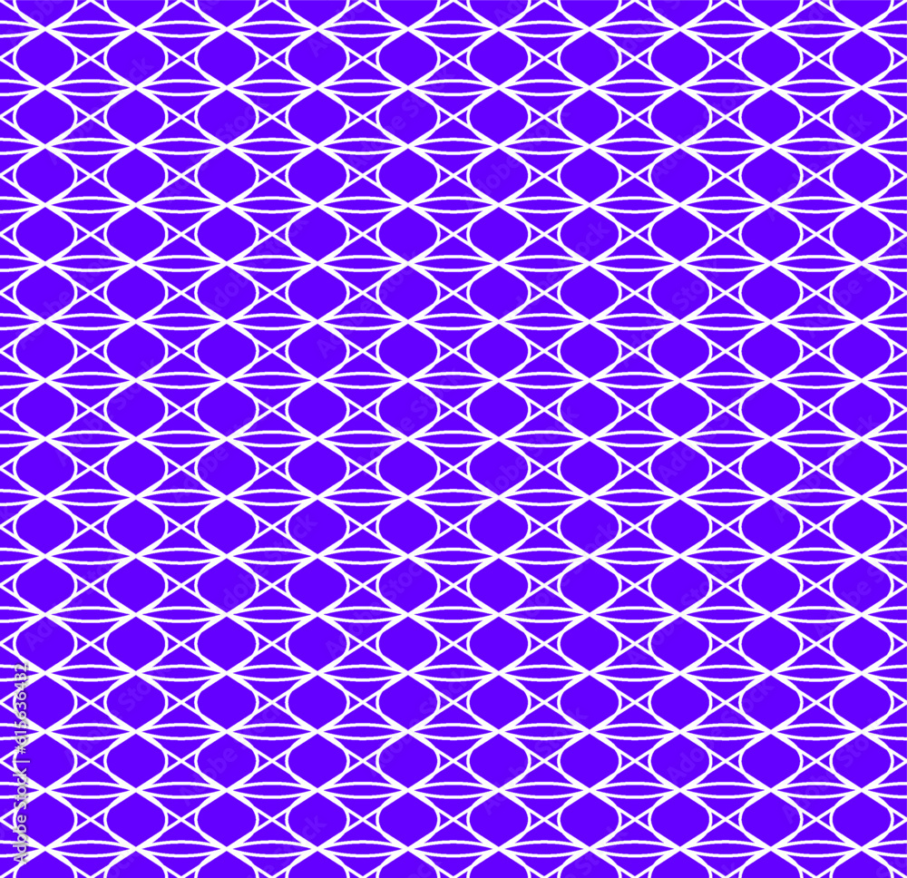 Fototapeta premium Seamless Geomatric vector background Pattern in purple