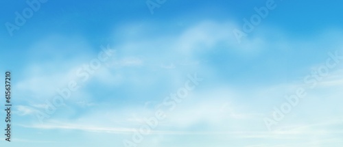 Clouds in the blue sky, Landscape background.