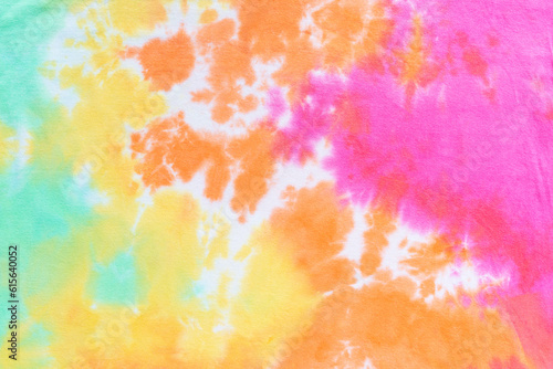 colorful tie dye pattern abstract background © p-fotography