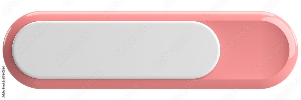 3D button. Empty button. 3D illustration. 3D button. Empty button. 3D illustration.