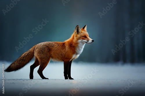 red fox vulpes