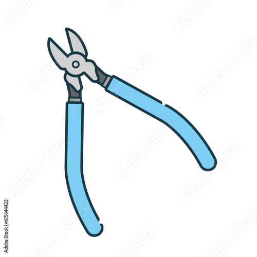 シンプルなイラスト_プラスチック用ニッパー