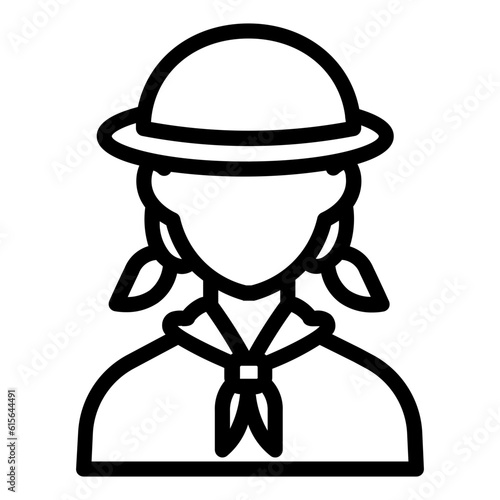 Scout girl 