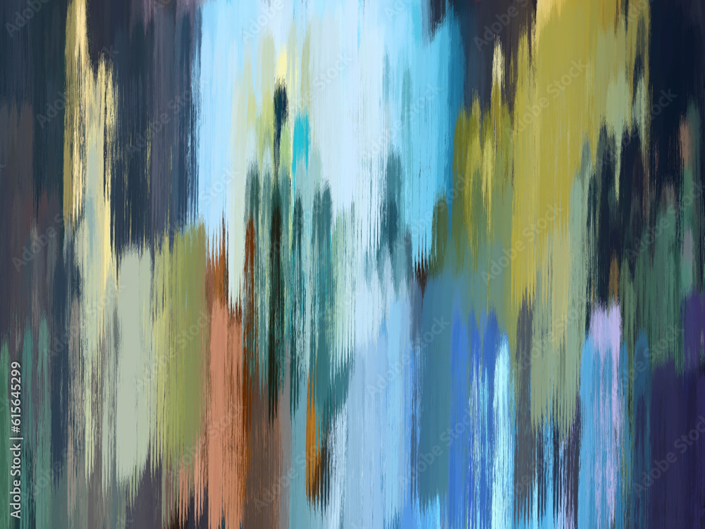 Background abstract brush line blue