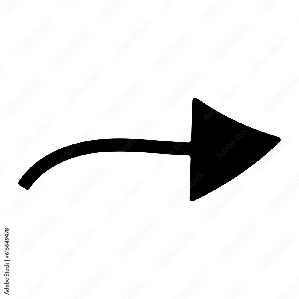 Black arrow sign and symbol Black arrow sign and symbol