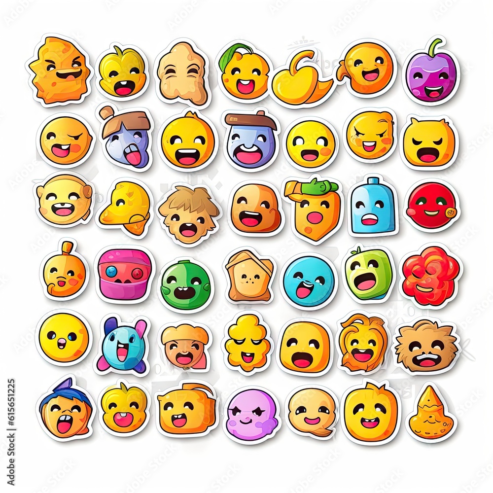 Cute icon for graphic resources generated from Ai. Cute icon for graphic resources generated from Ai.