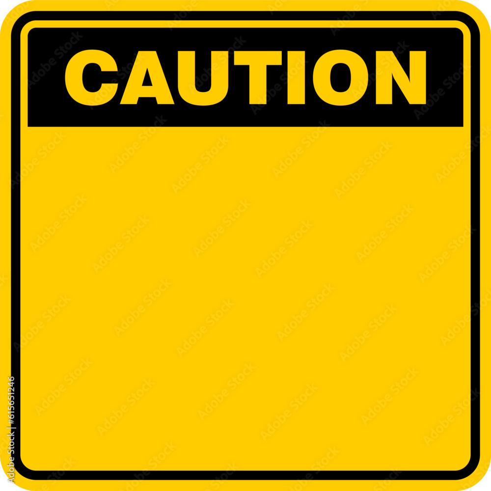 Caution, under construction sign and board vector Caution, under construction sign and board vector