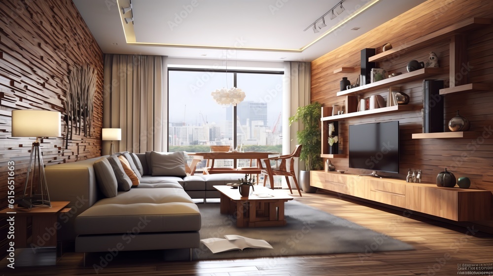 Fototapeta premium modern living room