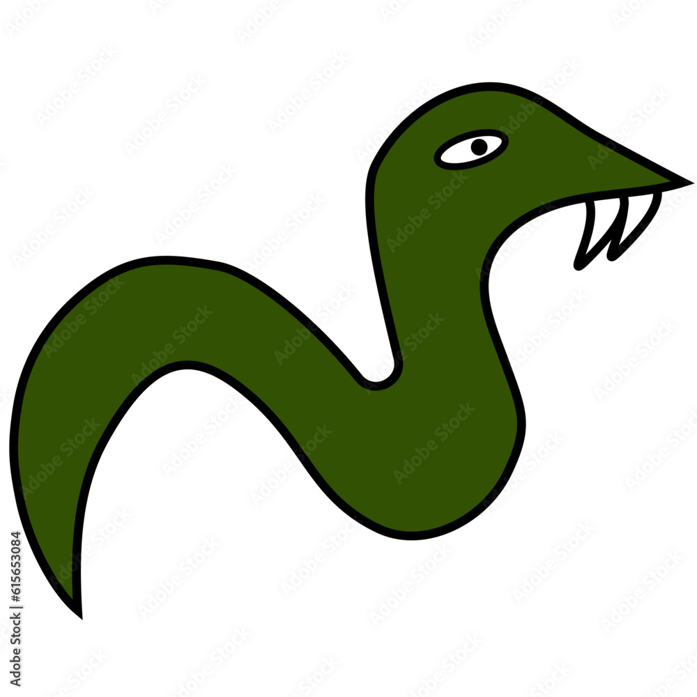 green snake cartoon illustration green snake cartoon illustration