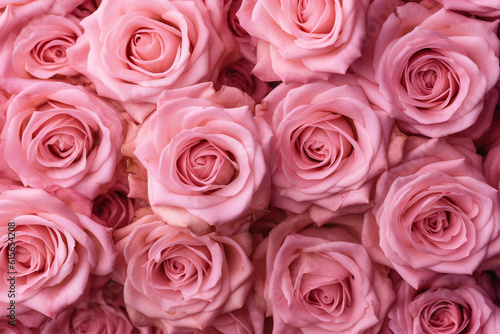pink roses background, Barbie style