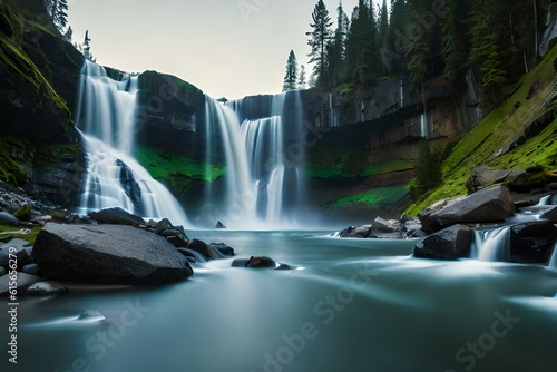 waterfall in the forest