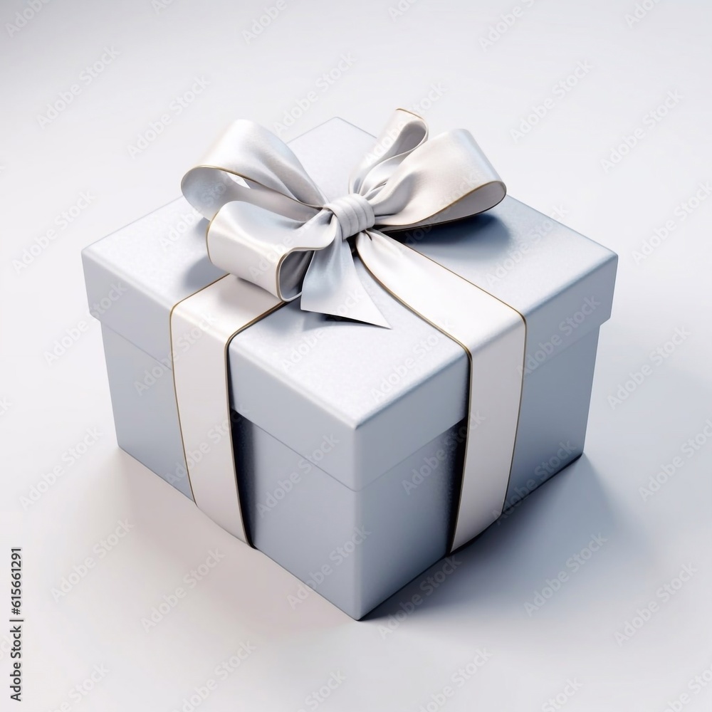 Fototapeta premium gift box with ribbon