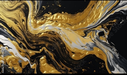 The beautiful abstract fluid art background had a unique texture. Creating using generative AI tools