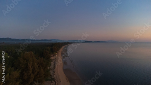 Wallpaper Mural Calm sea with sunset sky and sun through the clouds over. Meditation ocean and sky background. Torontodigital.ca