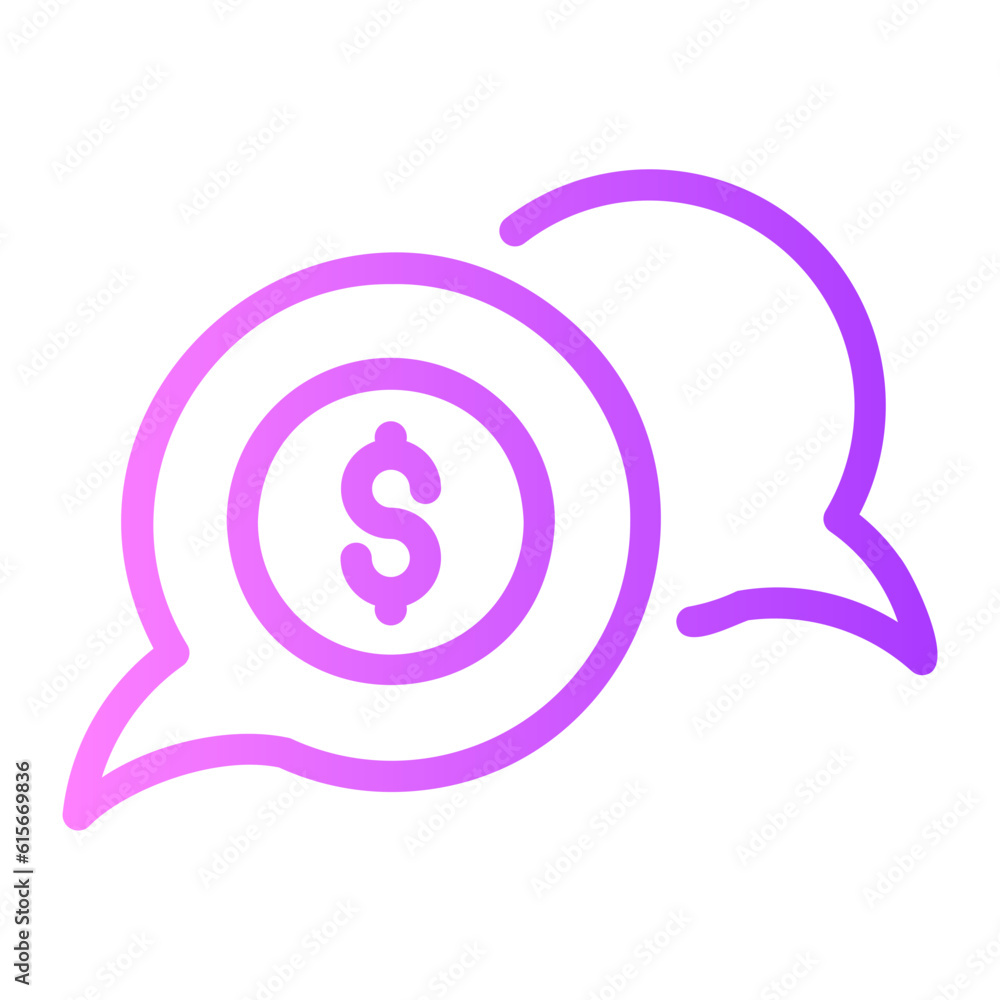 money gradient icon money gradient icon