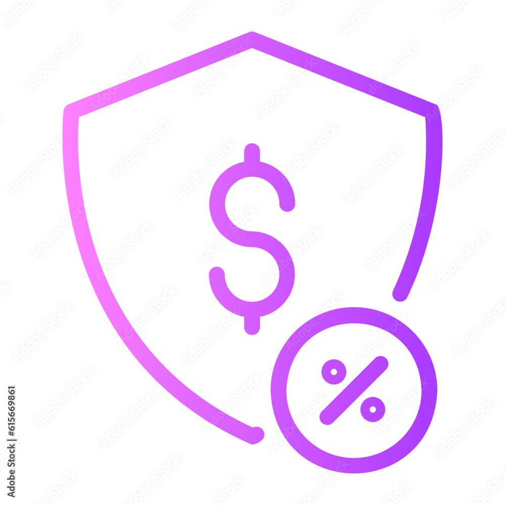 security gradient icon security gradient icon