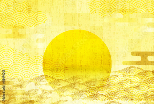 月見　十五夜　満月　背景