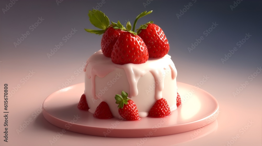 cheesecake with strawberries, gourmet, food presentation cheesecake with strawberries, gourmet, food presentation