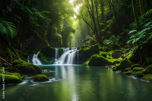 waterfall in the forest