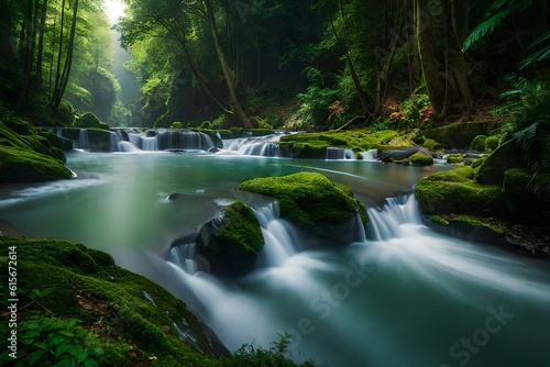 waterfall in the forest