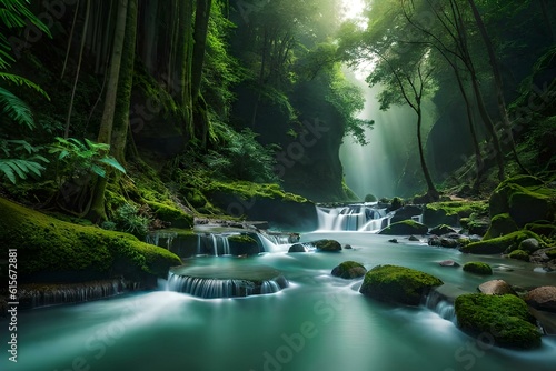 waterfall in the forest