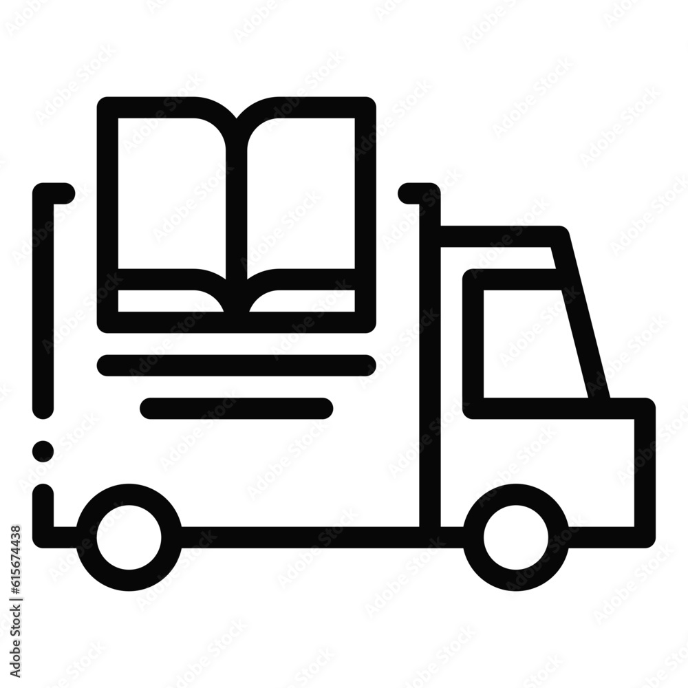 library van icon library van icon