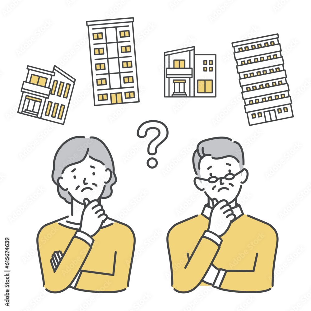 一戸建てとマンション、建て替え購入に悩むシニア世代