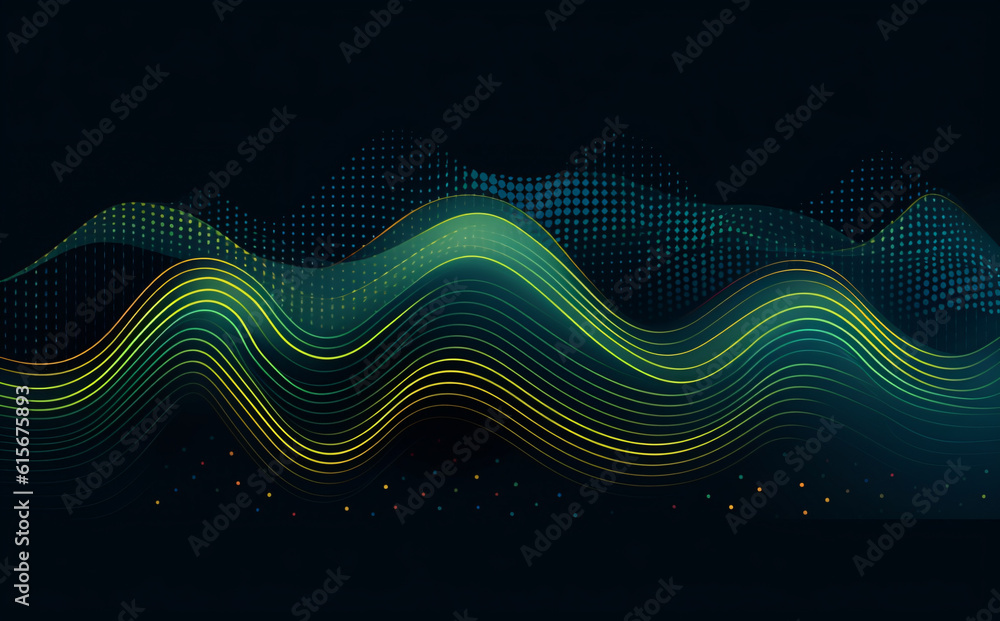Digital abstract colorful background. AI generated Digital abstract colorful background. AI generated