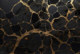  Photo Black and gold marble texture