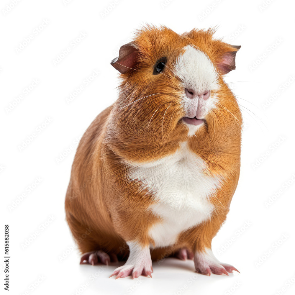A Guinea Pig (Cavia porcellus) appearing to smile A Guinea Pig (Cavia porcellus) appearing to smile